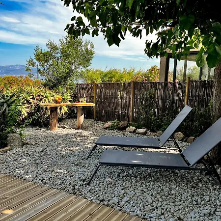 Sandra - Maison, Patio, Plage D'argent A 2 Min - Verghia